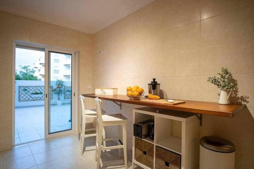 Modern 3Br Apt W/ Lg Terrace, Bbq, Ac & Parking Tavira Zewnętrze zdjęcie